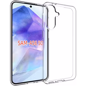 Mobigear Basics Doorzichtig Samsung Galaxy A56 Hoesje Flexibel TPU Backcover - Transparant