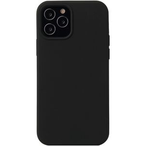 Mobigear Rubber Touch iPhone 13 Mini Siliconen Hoesje Backcover - Zwart