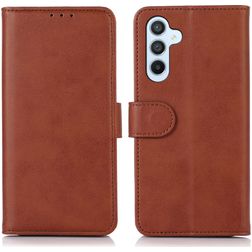 Mobigear Wallet Samsung Galaxy A54 Hoesje Bookcase Portemonnee - Bruin