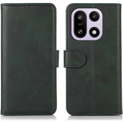 Mobigear Wallet OnePlus 15 Hoesje Bookcase Portemonnee - Groen
