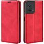 Mobigear Retro Slim OPPO Reno 8 5G Hoesje Bookcase Portemonnee - Rood