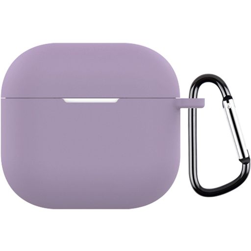 Mobigear Colors Apple AirPods 4 Hoesje Flexibel Siliconen - Paars