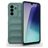 Mobigear Bumpy Samsung Galaxy A17 Hoesje Flexibel TPU Backcover - Groen