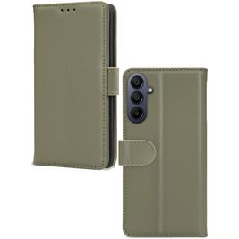 Mobilize Premium Gelly Wallet Samsung Galaxy A15 Hoesje Bookcase Portemonnee - Groen