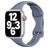 Mobigear Sport Slim Siliconen Apple Watch Bandje Druksluiting - 42/41/40/38 mm - Lavendel