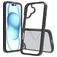 Mobigear Crystal iPhone 16 Hoesje Hardcase Backcover - Zwart