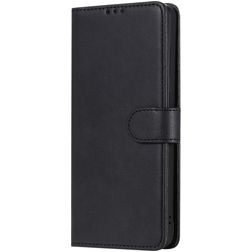 Mobigear Premium Samsung Galaxy A71 Hoesje Bookcase Portemonnee - Zwart