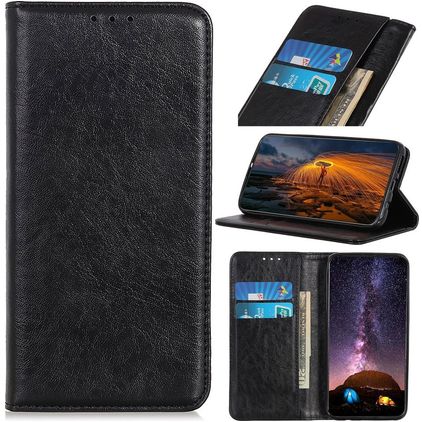 Mobigear Classic Elegance iPhone 13 Mini Hoesje Bookcase Portemonnee - Zwart