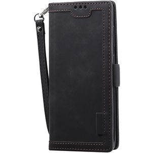 Mobigear Two Tone Huawei P40 Hoesje Bookcase Portemonnee - Zwart