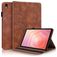 Mobigear Tree Samsung Galaxy Tab S11 Hoes Bookcase + Stylus Houder - Bruin