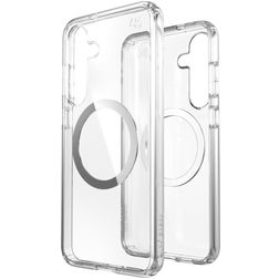 Speck Presidio2 Clear Doorzichtig Samsung Galaxy S25 Plus MagSafe Hoesje Hardcase Backcover Shockproof - Transparant