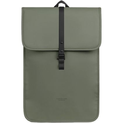 Gaston Luga Däsh Pack Laptop Rugtas 13 - 14 inch Laptoptas - Olijfgroen