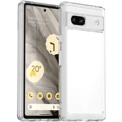 Mobigear Crystal Doorzichtig Google Pixel 7a Hoesje Hardcase Backcover - Transparant