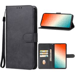 Mobigear Retro Samsung Galaxy S24 Ultra Hoesje Bookcase Portemonnee - Zwart