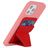Mobigear Folding Snap-On Pasjeshouder - 3 Pasjes - MagSafe Compatible - Rood