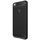 Mobigear Brushed Slim Huawei P8 Lite (2017) Hoesje Flexibel TPU Backcover - Zwart