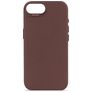 Decoded iPhone 16e Hoesje Echt Leer Backcover Shockproof - Chocolate Brown