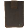 Valenta Card Case Pocket Leren Pasjeshouder - 8 Pasjes - Bruin
