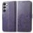 Mobigear Clover Samsung Galaxy A54 Hoesje Bookcase Portemonnee - Paars