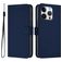 Mobigear Urban Wallet iPhone 16 Pro Hoesje Bookcase Portemonnee - Marineblauw
