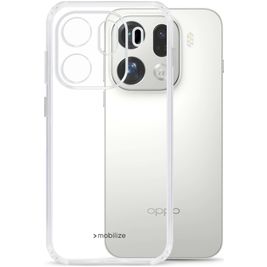 Mobilize Gelly Case Doorzichtig OPPO Find X9 Pro Hoesje Flexibel TPU Backcover - Transparant