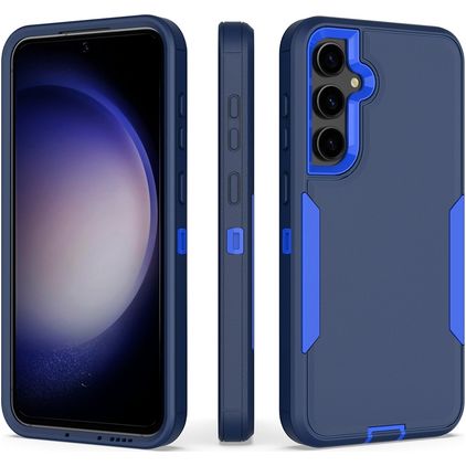 Mobigear Ultra Tough Samsung Galaxy S23 FE Hoesje Hardcase Backcover Shockproof - Donkerblauw