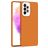 Mobigear Colors Samsung Galaxy A73 Hoesje Flexibel TPU Backcover - Cognac