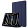 Mobigear Tri-Fold Gel iPad Pro 11 Inch (2024) Hoes TPU,Kunstleer Bookcase + Stylus Houder - Donkerblauw