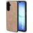 Mobiparts Classic Samsung Galaxy A17 MagSafe Hoesje TPU,Kunstleer Backcover - Moonstone Beige