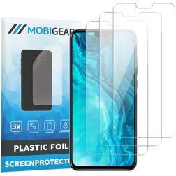 Mobigear HONOR 9X Lite Screenprotector Folie - Case Friendly (3-Pack)