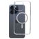 Mobiparts Hardcover Doorzichtig iPhone 15 Pro Max MagSafe Hoesje Hardcase Backcover - Transparant