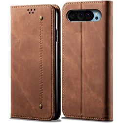 Mobigear Ranch Google Pixel 9 Hoesje Bookcase Portemonnee - Bruin