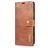 Mobigear Snap Button Samsung Galaxy Note 9 Hoesje Uitneembare 2in1 Bookcase Portemonnee - Cognac