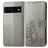 Mobigear Clover Google Pixel 7 Hoesje Bookcase Portemonnee - Grijs