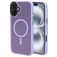 Mobiparts Hardcover iPhone 16 Plus MagSafe Hoesje Hardcase Backcover - Satin Lila
