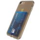 Xccess Card Case iPhone SE (2022) Hoesje Flexibel TPU Backcover - Grijs