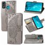 Mobigear Butterfly HONOR 9X Lite Hoesje Bookcase Portemonnee - Grijs