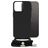 Mobilize Lanyard Gelly iPhone 14 Pro Flexibel TPU Hoesje met koord - Zwart