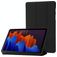 Mobigear Tri-Fold Gel Samsung Galaxy Tab S11 Hoes TPU / Kunstleer Bookcase - Zwart