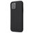 Mobigear Rubber Touch iPhone 12 Siliconen Hoesje Backcover - Zwart