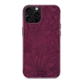 MIO iPhone 16 Pro Max MagSafe Hoesje Hardcase Backcover - Berry Blooms