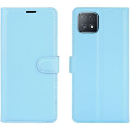 Mobigear Classic OPPO A73 5G Hoesje Bookcase Portemonnee - Blauw
