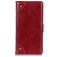 Mobigear Ranch Motorola One Fusion Plus Hoesje Bookcase Portemonnee - Bordeaux Rood