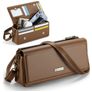 CaseMe ME30 Crossbody Telefoontasje - Large - Bruin