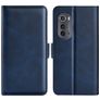 Mobigear Slim Magnet Motorola Edge (2022) Hoesje Bookcase Portemonnee - Donkerblauw