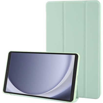 Mobigear Tri-Fold Gel Samsung Galaxy Tab A9 (2023) Hoes TPU,Kunstleer Bookcase - Groen