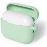 Mobigear Colors Apple AirPods Pro 3 Hoesje Flexibel Siliconen - Matcha Green