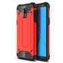 Mobigear Outdoor Samsung Galaxy J6 (2018) Hoesje Hardcase Backcover Shockproof - Rood