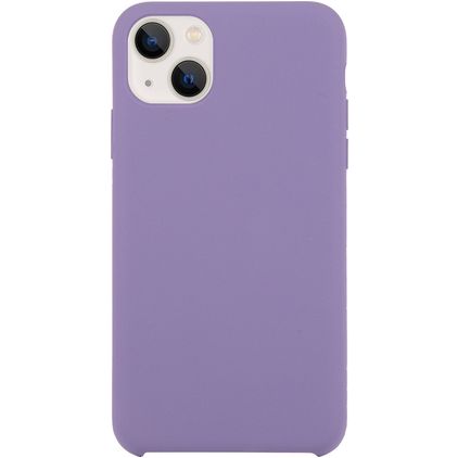 Mobigear Rubber Touch iPhone 15 Plus Siliconen Hoesje Backcover - Paars