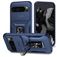 Mobigear Armor Ring Cam Slide Google Pixel 9 Pro XL Hoesje Hardcase Backcover Shockproof met Ringhouder en Camera Slider - Blauw